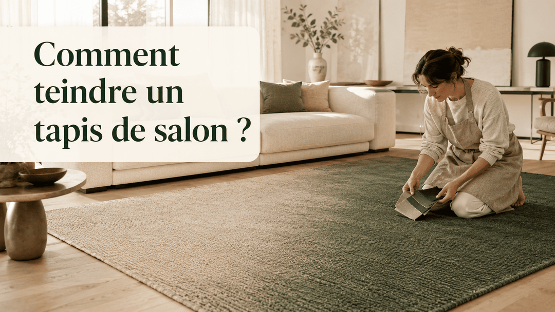 comment teindre un tapis de salon