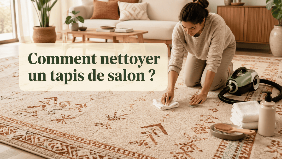 Comment nettoyer un tapis de salon