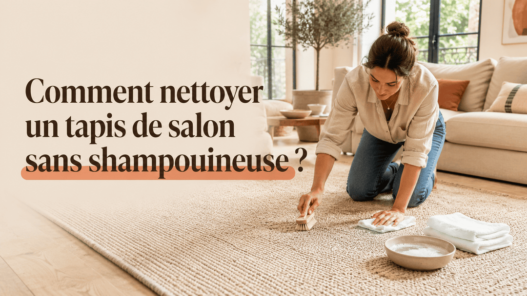 Comment nettoyer un tapis de salon sans shampouineuse ?