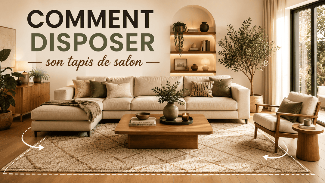 Comment disposer son tapis de salon ?