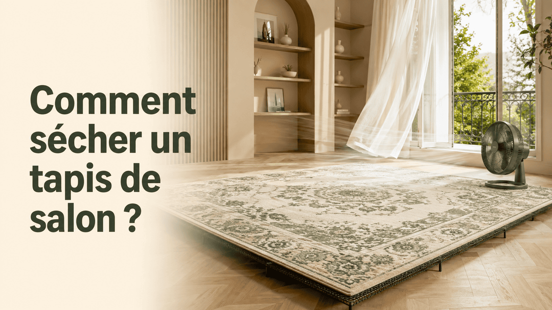Comment secher un tapis de salon ?