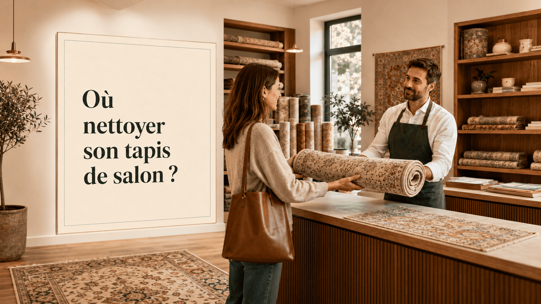 Ou nettoyer son tapis de salon ?