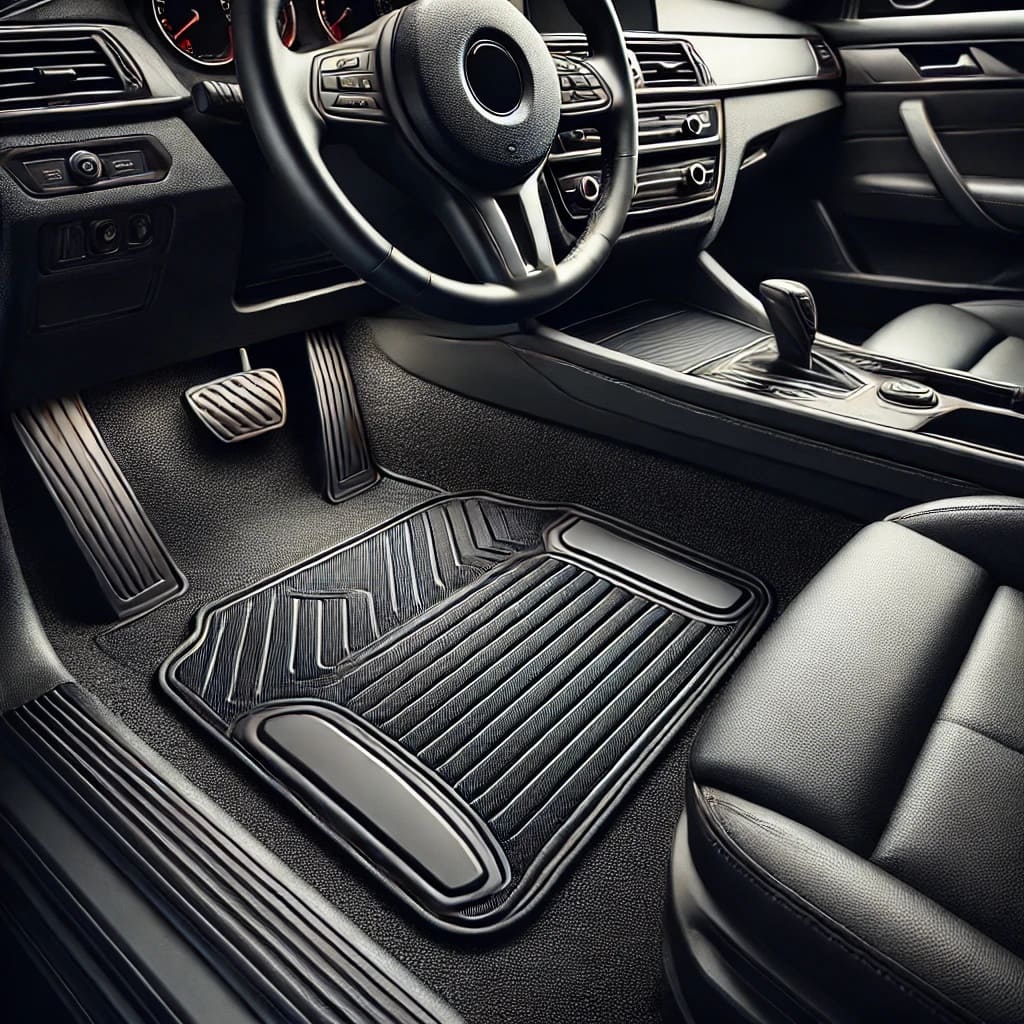 Tapis de voiture premium en caoutchouc et moquette, parfaitement ajustés pour un intérieur élégant et protégé