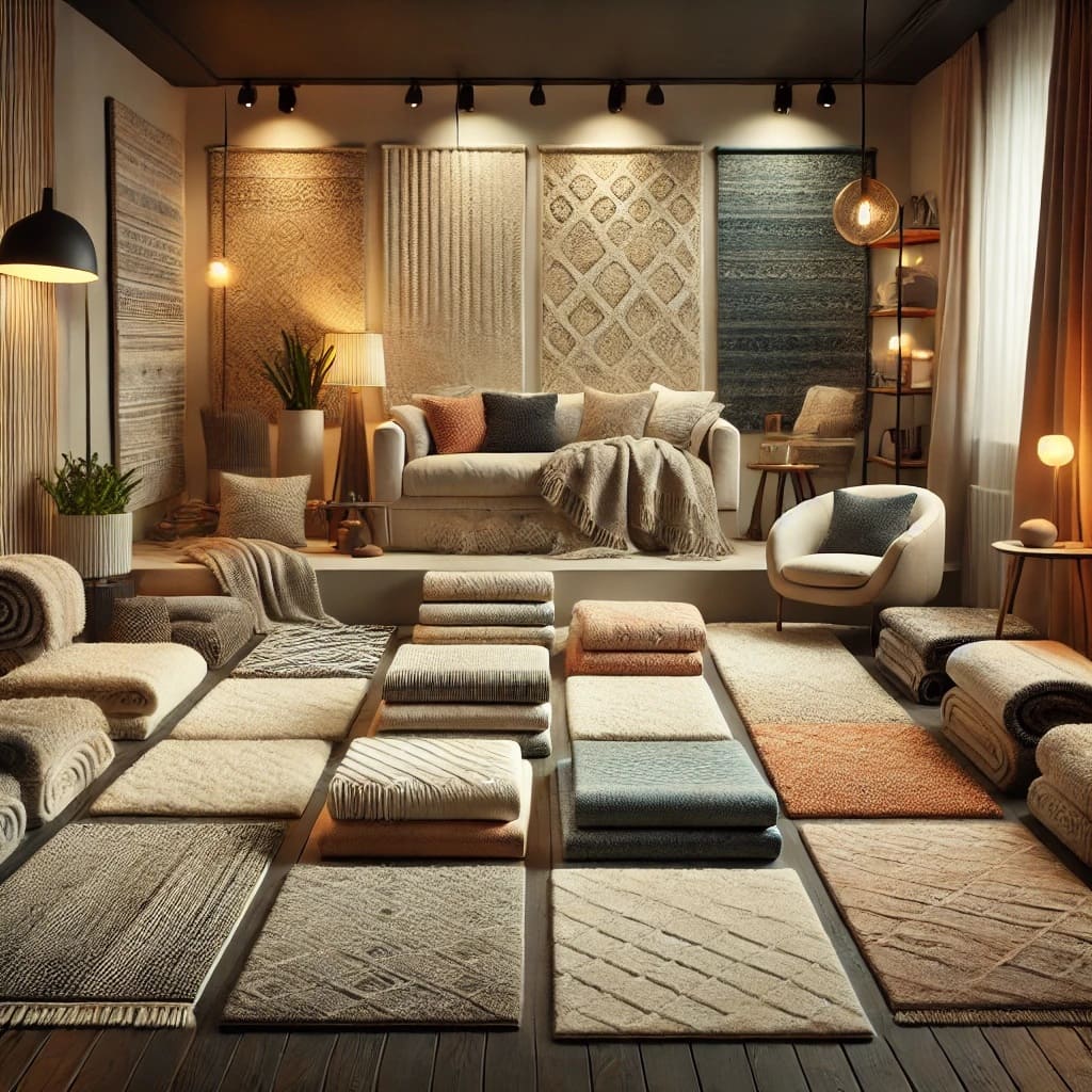 Large sélection de tapis de qualité : tapis d'intérieur, tapis en matières naturelles, tapis design, tapis à motifs et tapis unis pour sublimer chaque pièce de la maison avec style et confort.