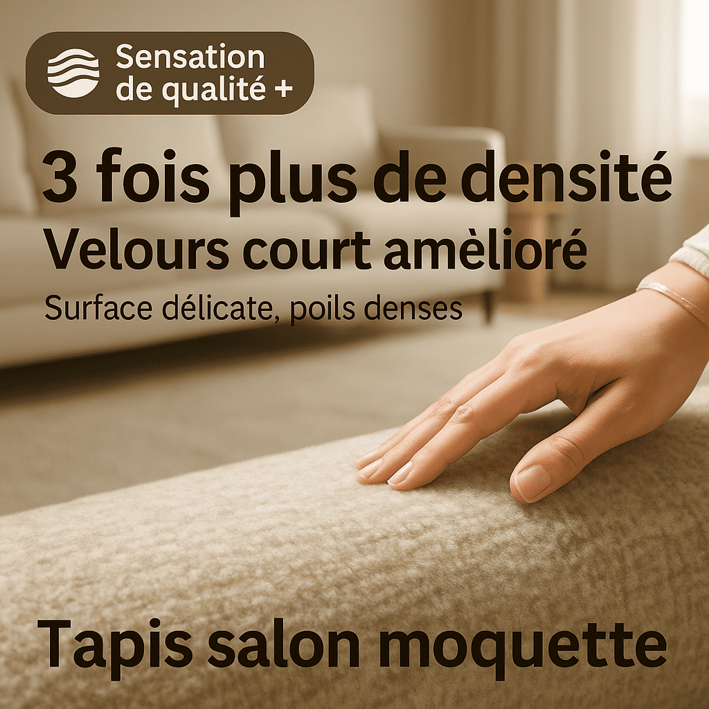 Tapis salon moquette