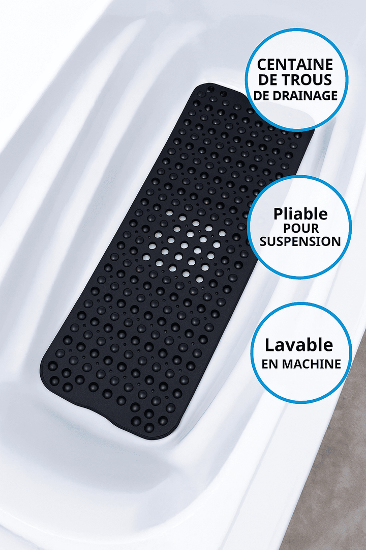 Tapis antidérapant baignoire