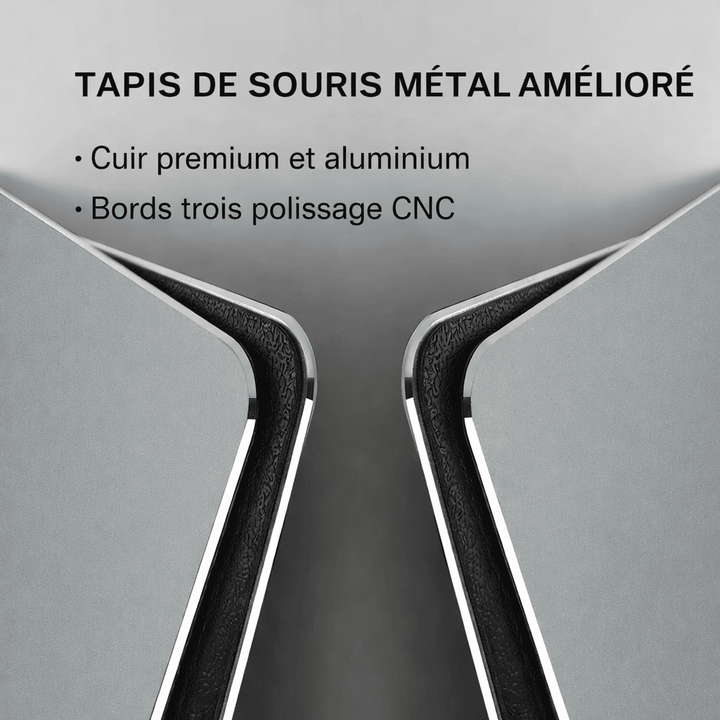 Tapis de souris aluminium