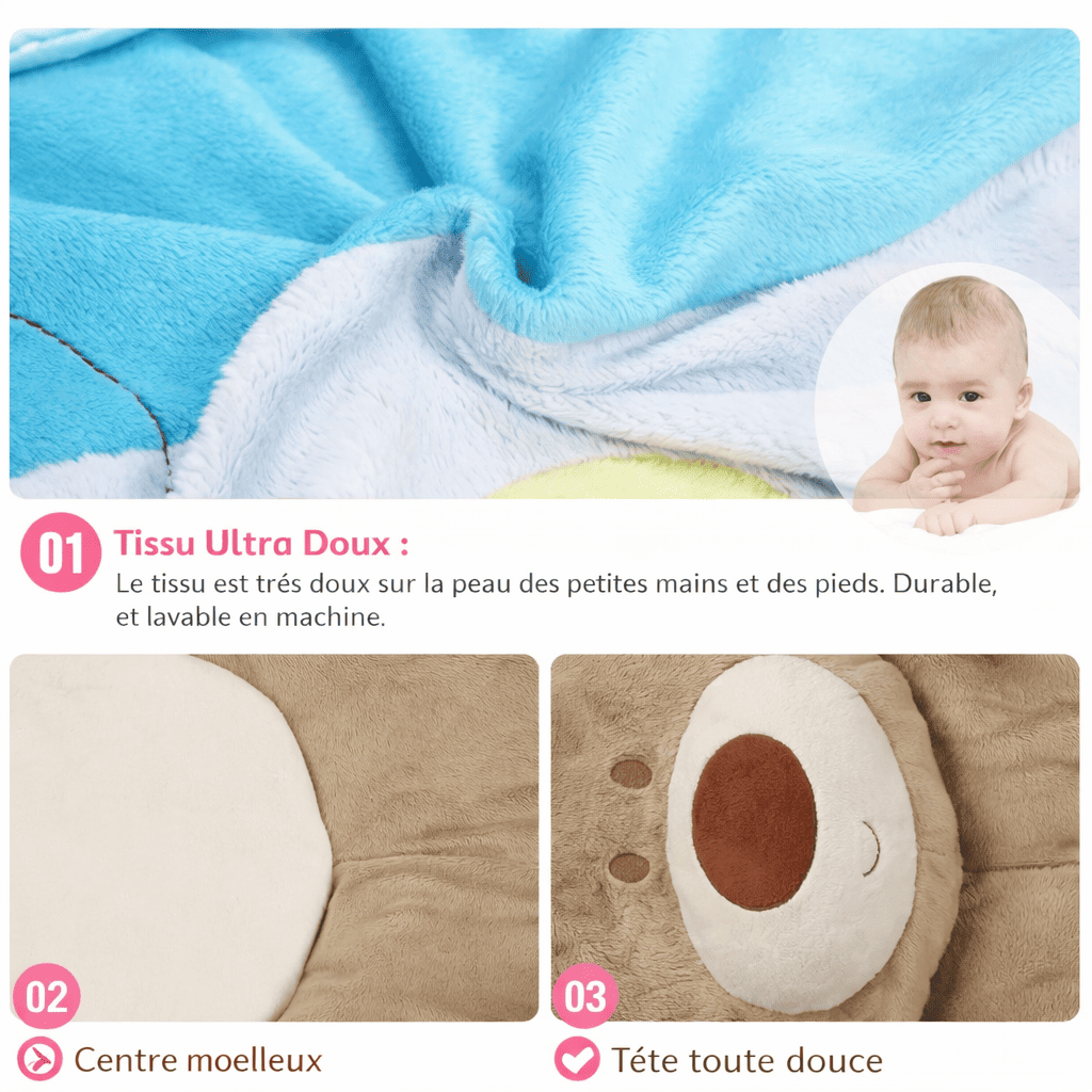 Tapis d'éveil ourson