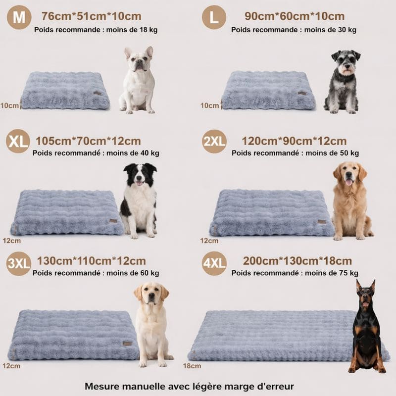 Tapis pour chien anti stress