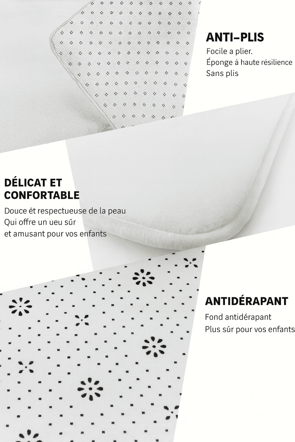 Tapis salon vert d'eau
