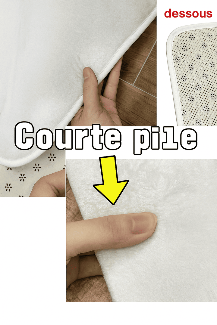 Tapis salon vert