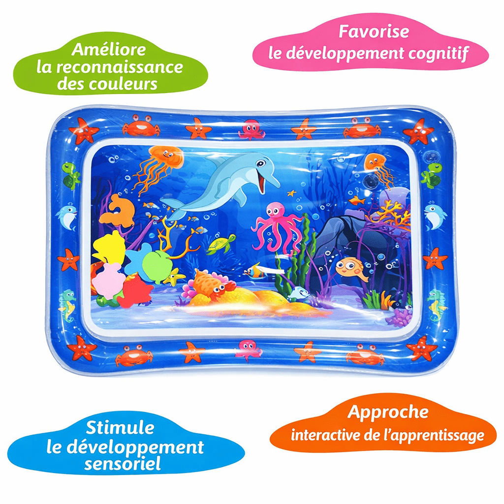 Tapis d'éveil eau