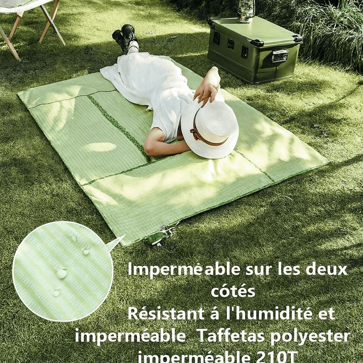 Tapis exterieur vert