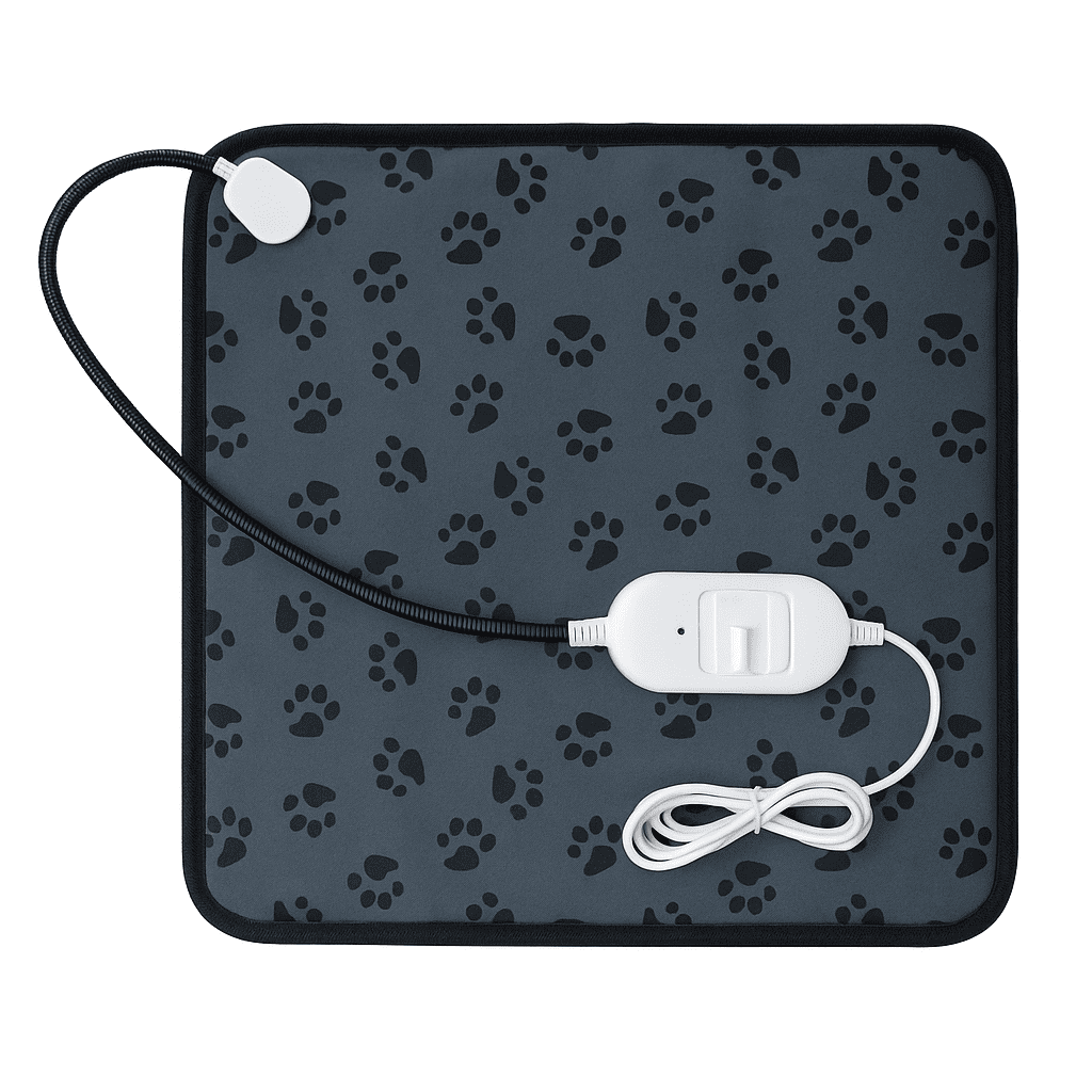 Tapis pour chien chauffant