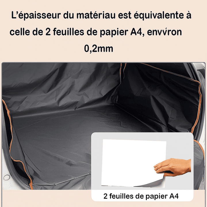 Tapis pour chien coffre
