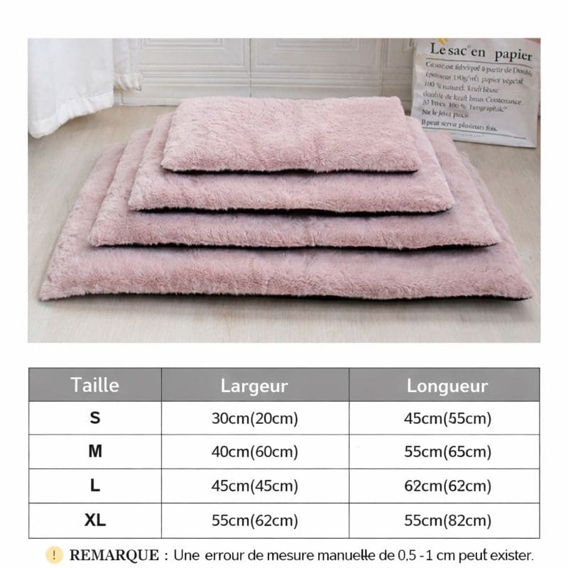 Tapis pour chien confort