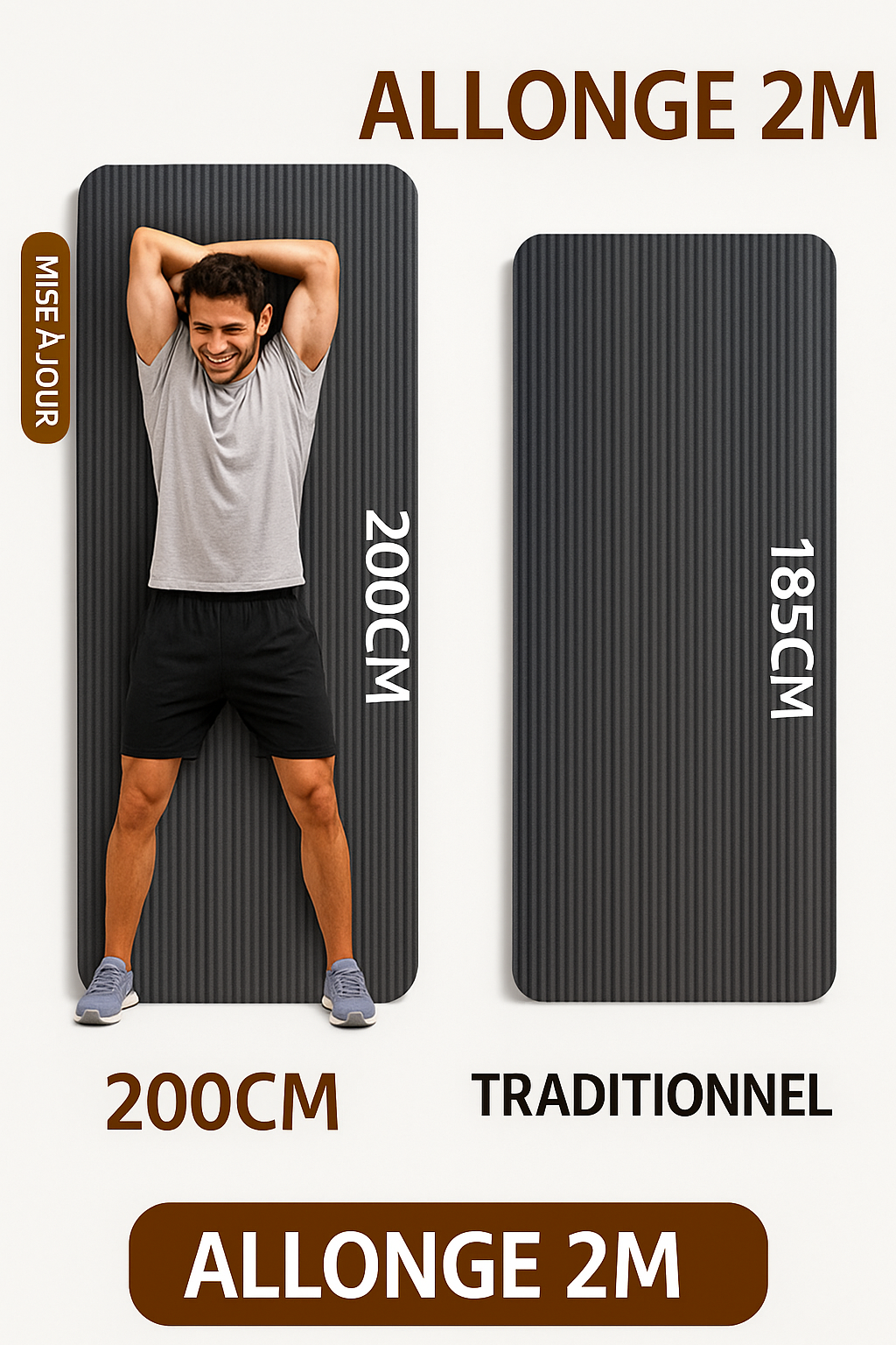 Tapis de sport 15 mm