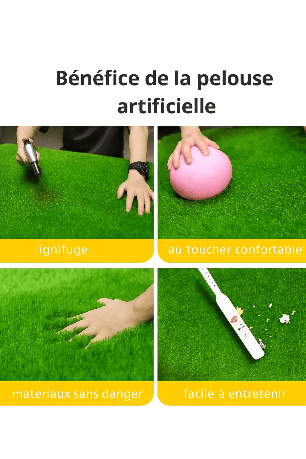 Tapis exterieur synthetique