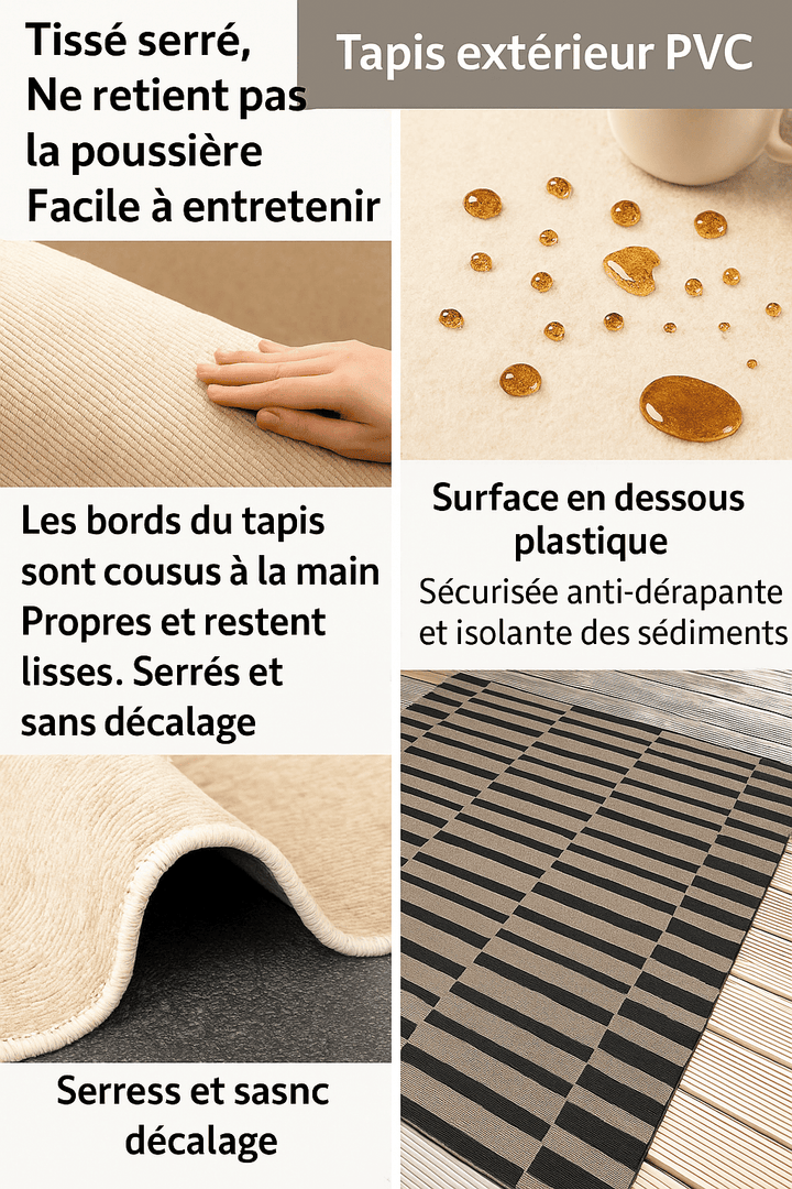Tapis exterieur pvc