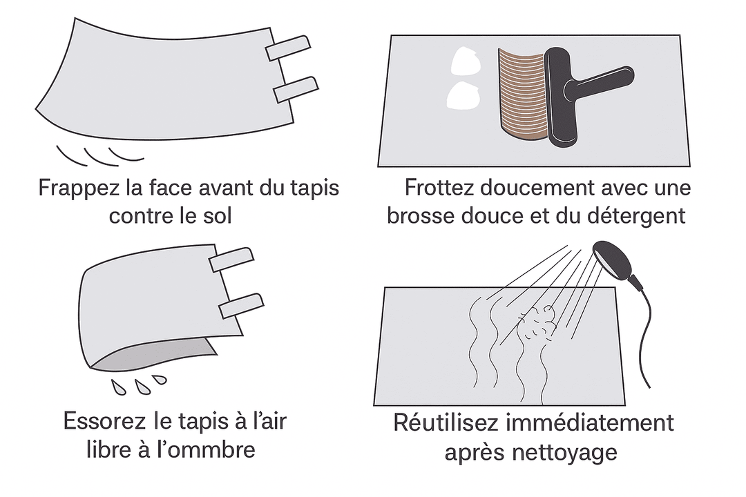 Tapis salon rond