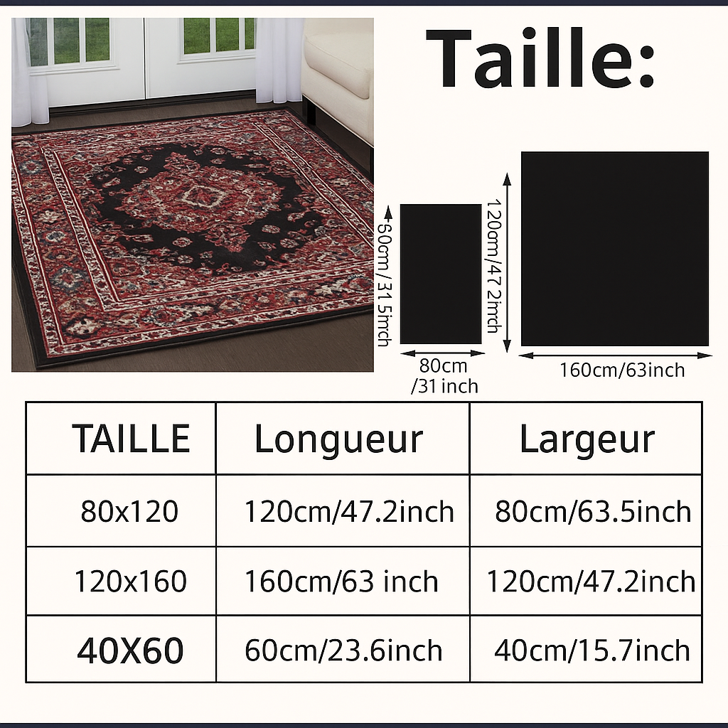 Tapis salon oriental