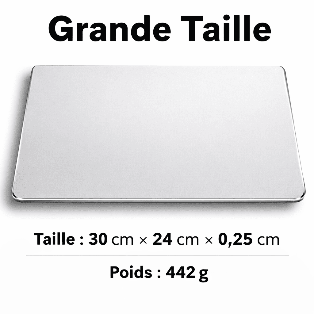 Tapis de souris aluminium