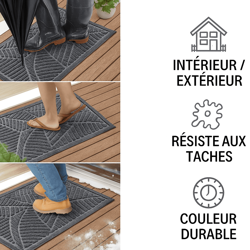 Tapis de porte exterieur