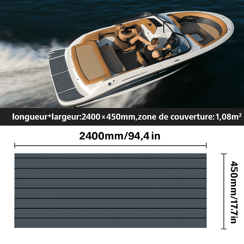 Tapis de sol bateau exterieur