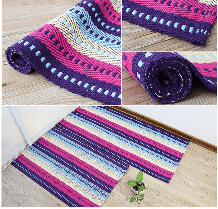 Tapis salon coton