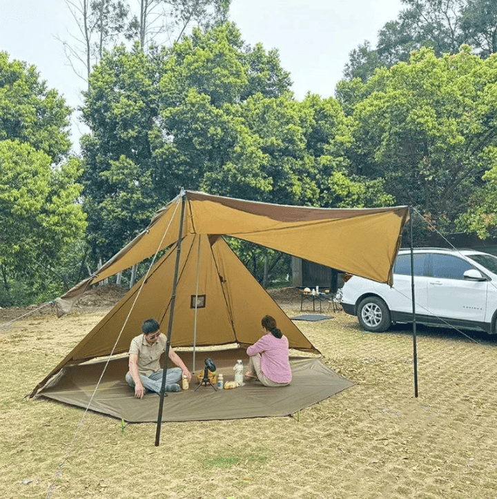 Tapis de sol camping exterieur