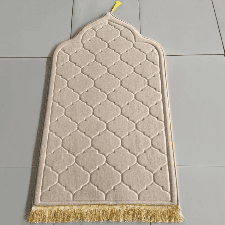 Tapis de priere forme mosquée