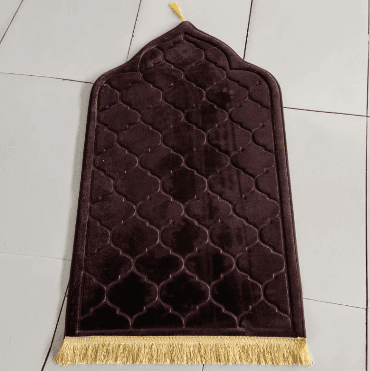 Tapis de priere forme mosquée