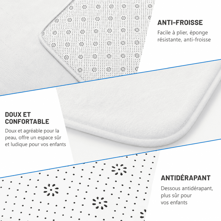 Structure du tapis persan rouge avec revêtement antidérapant, surface confortable et conception résistante pour un usage quotidien.