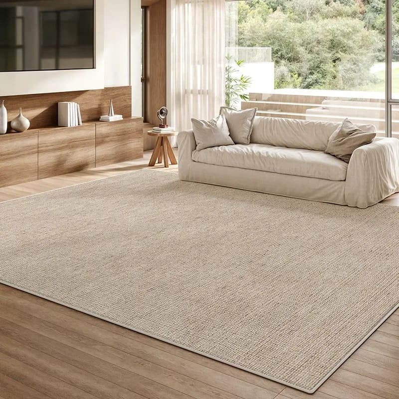 Tapis salon beige