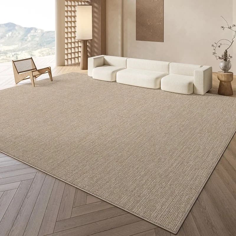 Tapis salon beige