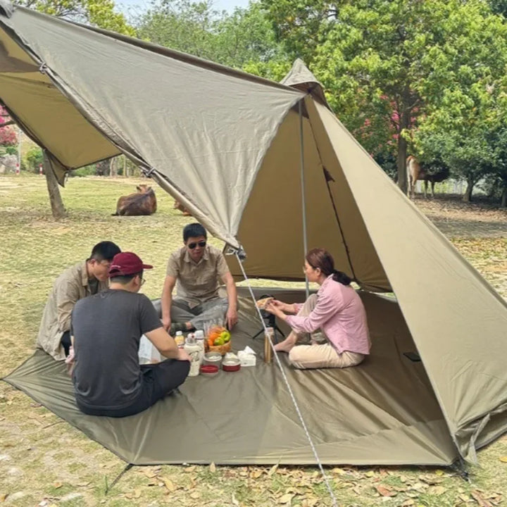 Tapis de sol camping exterieur