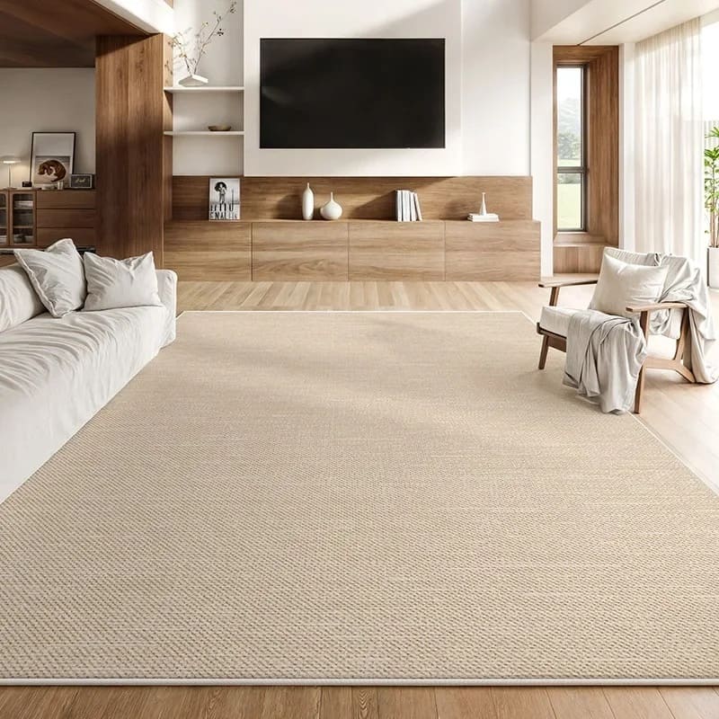 Tapis salon beige
