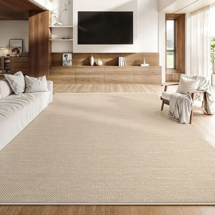 Tapis salon beige