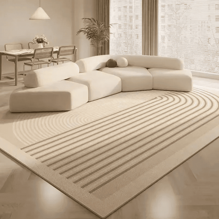 Tapis salon beige 160x230