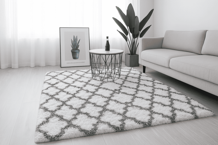 Tapis salon shaggy