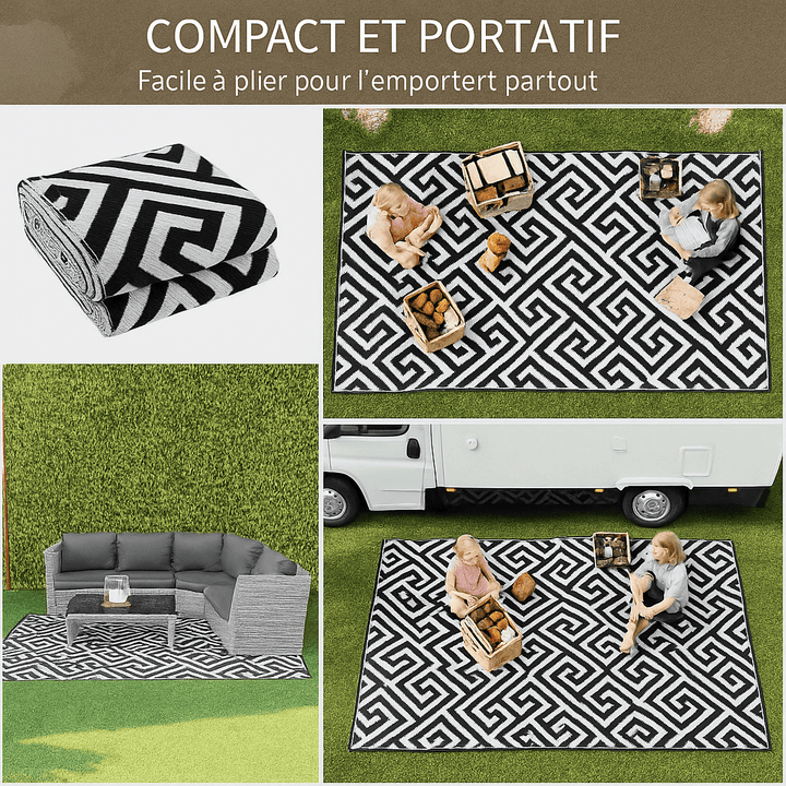 Tapis exterieur polypropylène