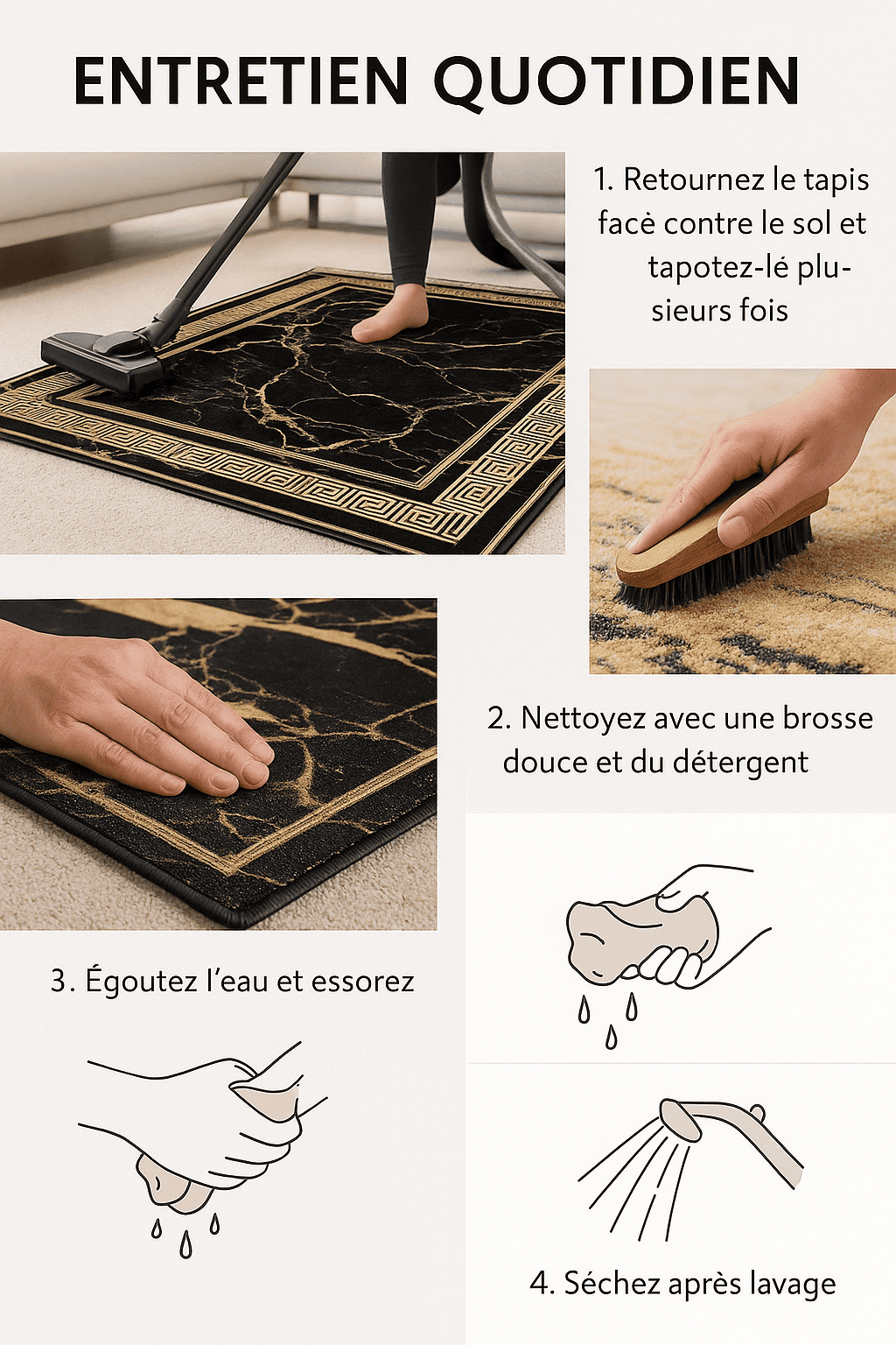 Tapis salon beau
