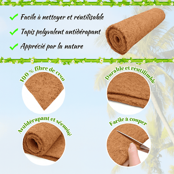 Tapis exterieur coco