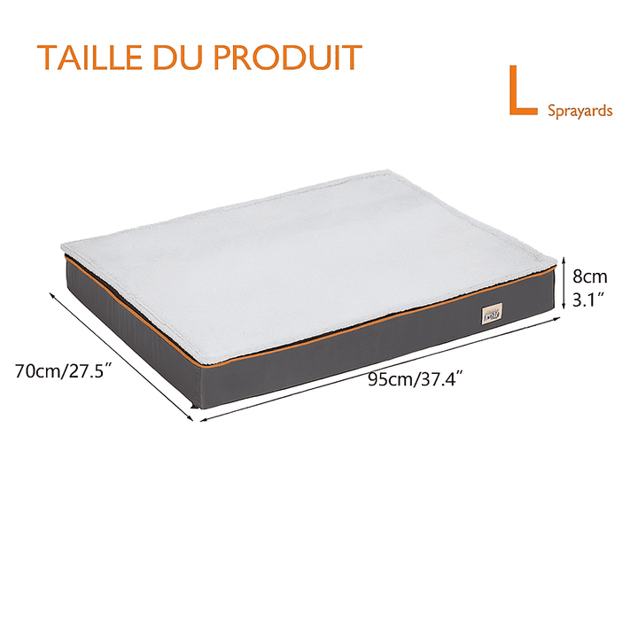 Tapis pour chien orthopedique