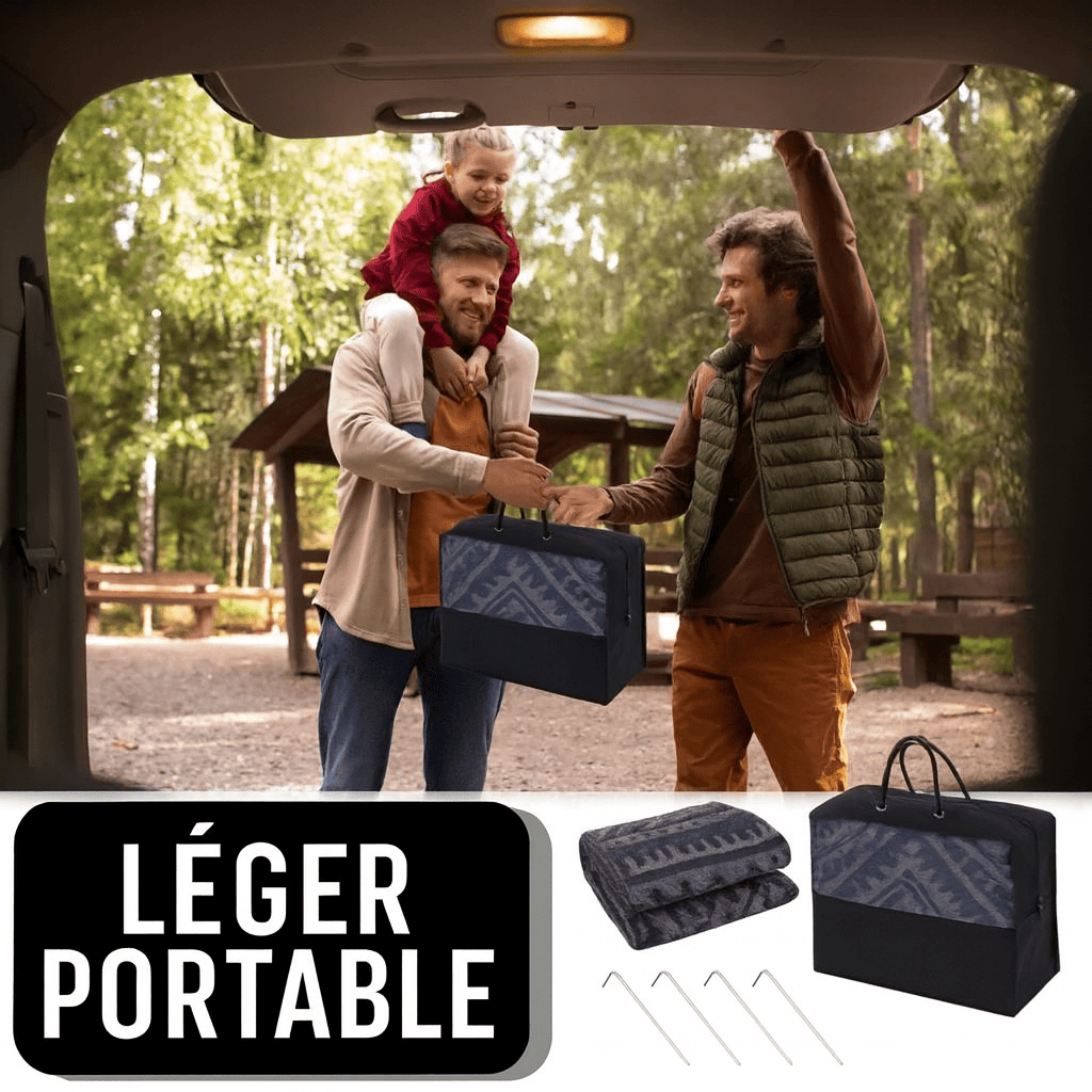 Tapis exterieur noir