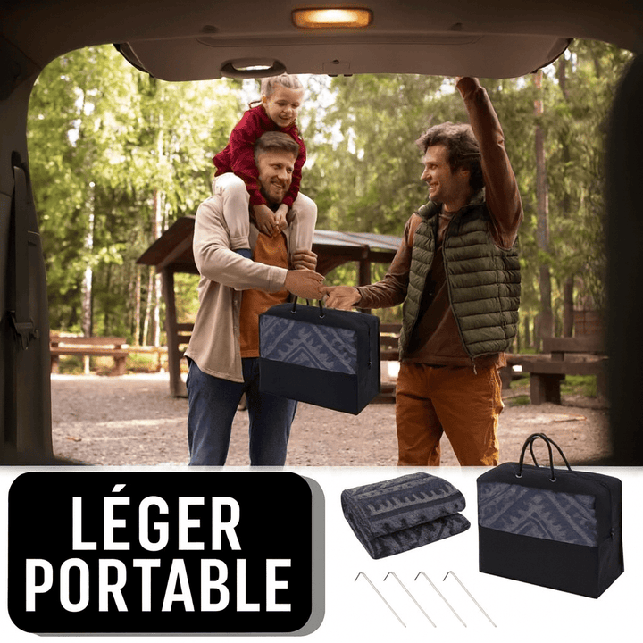 Tapis exterieur noir