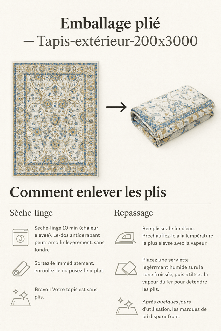 Tapis exterieur 200x300