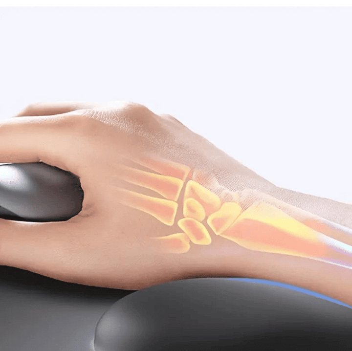 Confort du poignet lors de l’utilisation de la souris avec support