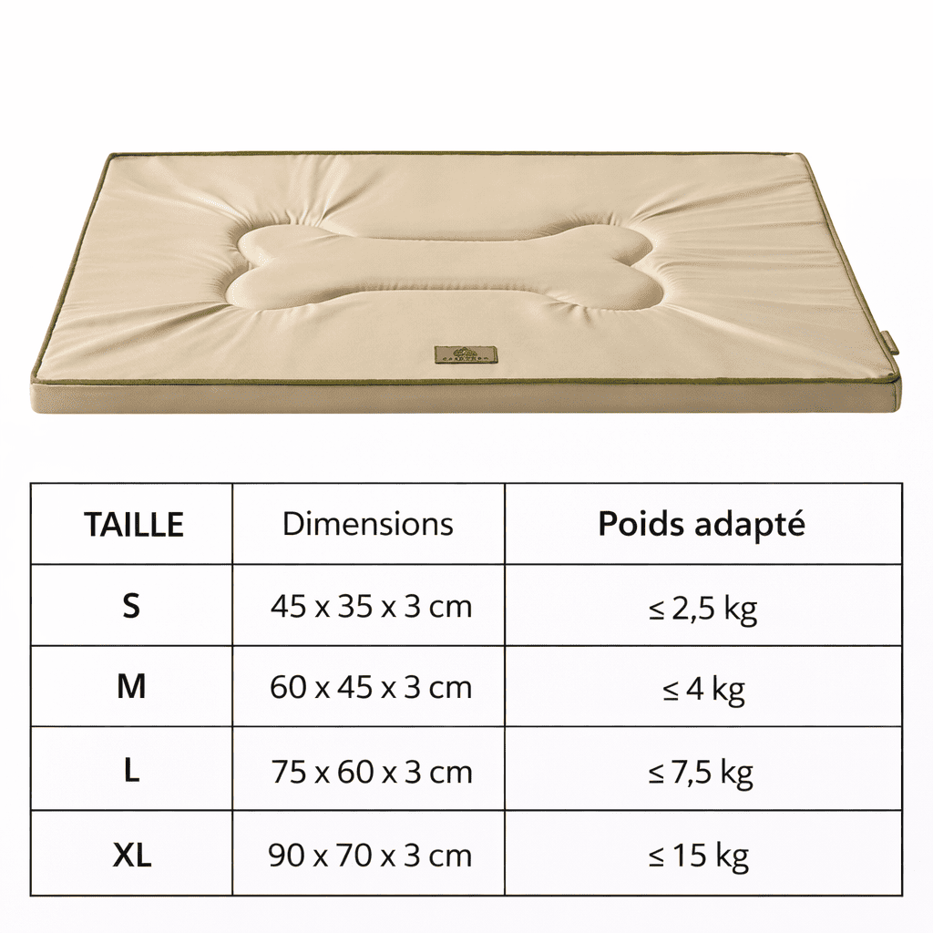 Tapis pour chien anti escarre
