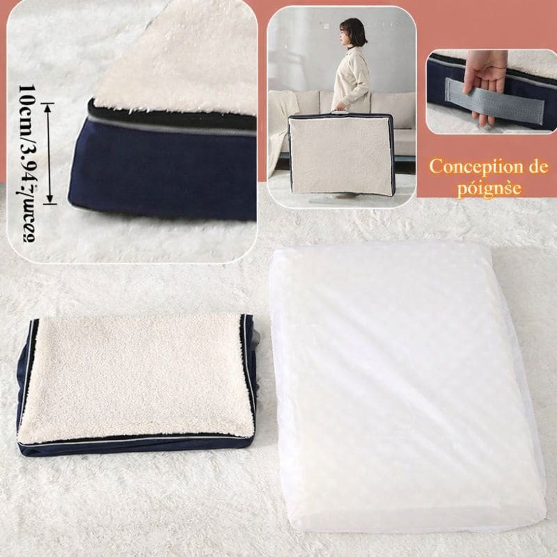 Tapis pour chien memoire de forme